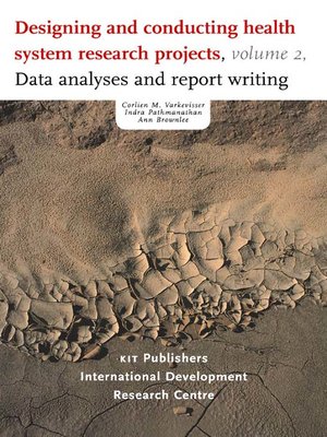 cover image of Designing and Conducting Health Systems Research Projects, Volume 2